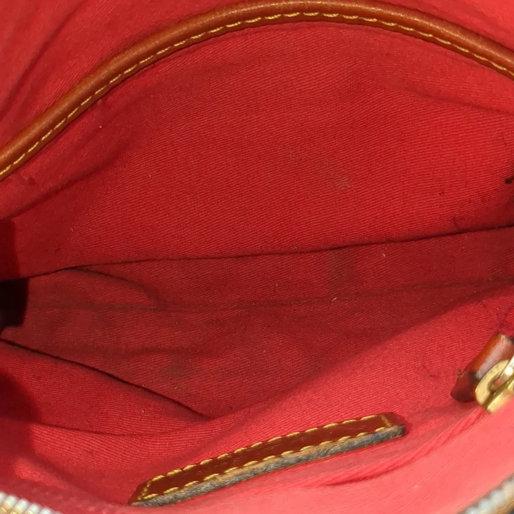 Dooney & Bourke Blue Canvas Crossbody Bag